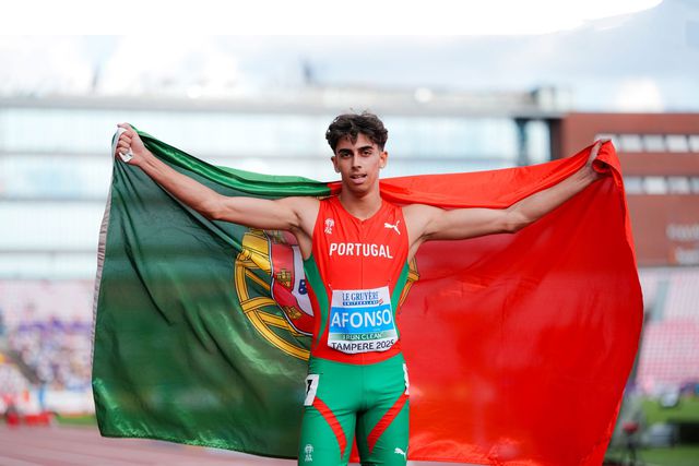 Pedro Afonso conquista a prata nos 200m dos Europeus na Finlândia