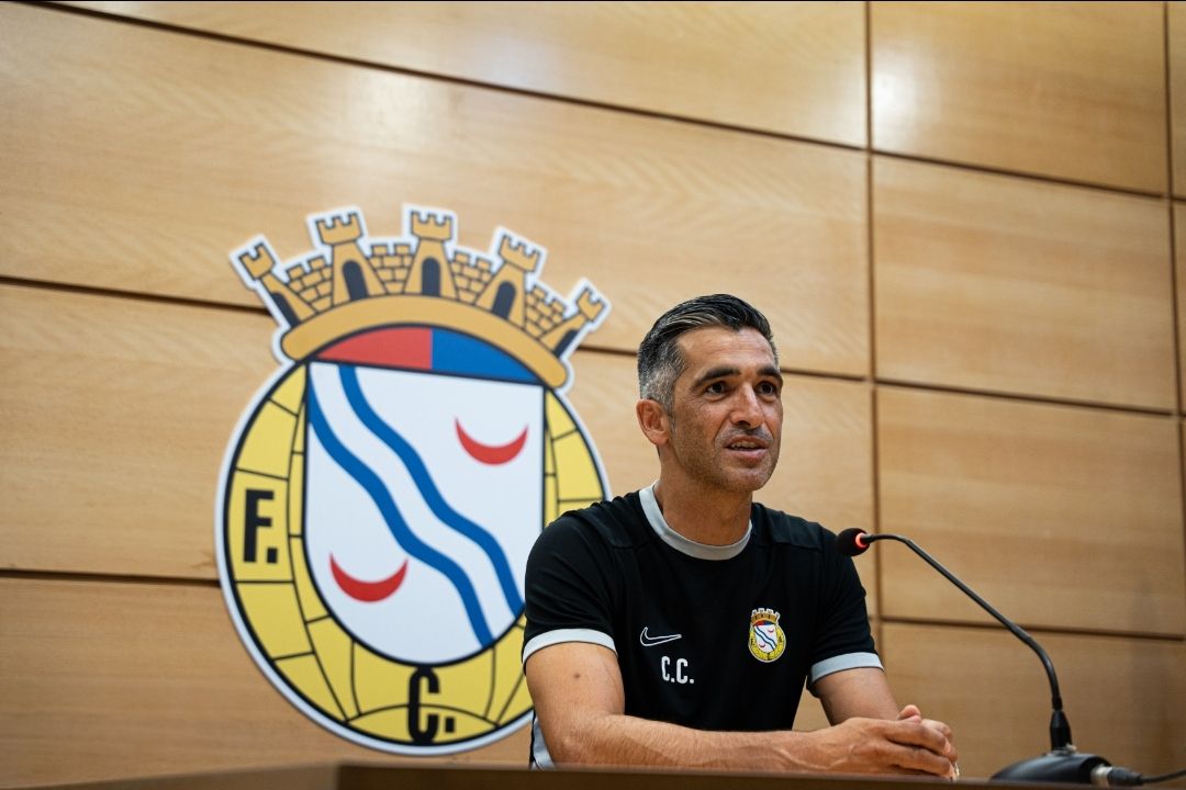 Custódio Castro fez a antevisão ao jogo com o V. Guimarães - Foto: FC Alverca