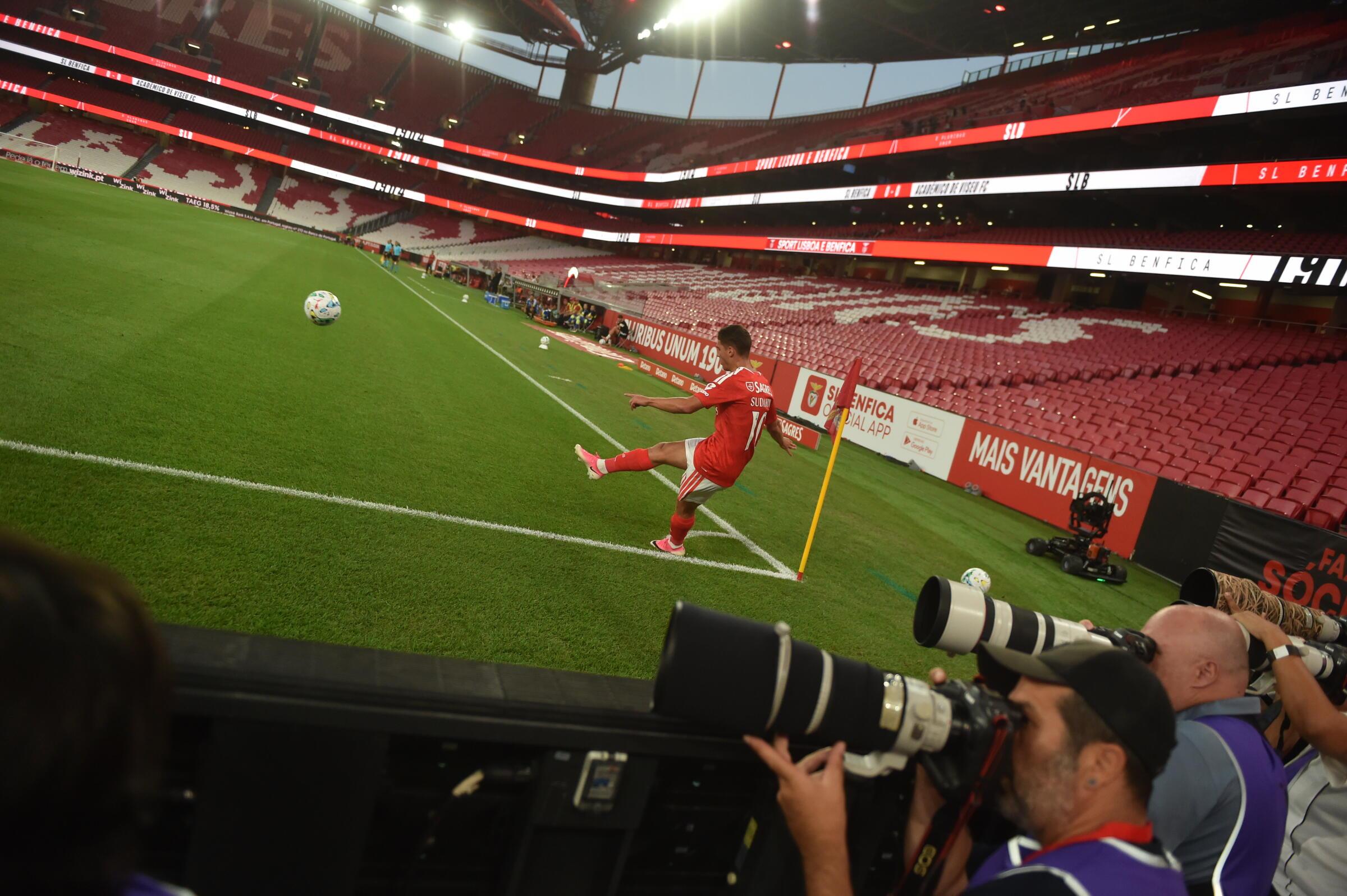 Benfica-Académico de Viseu (Foto: Miguel Nunes)