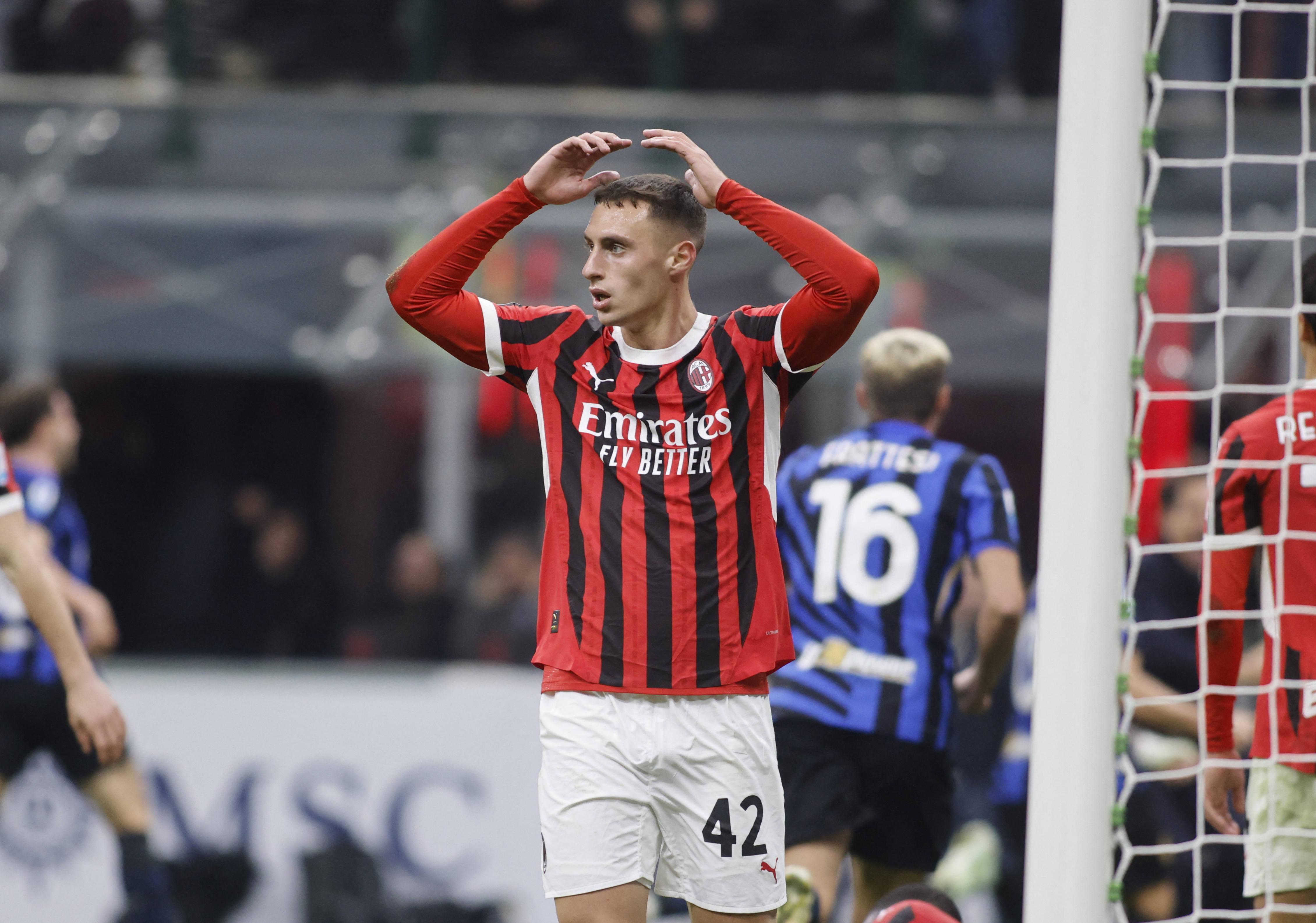 Filippo Terracciano, defesa, está há três anos ligado ao Milan e já foi emprestado a Hellas Verona e Cremonese (IMAGO)