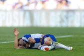 André Silva sofreu falta no primeiro penálti no FC Porto-Alverca (IMAGO)