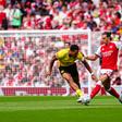 Dortmund de Fábio Silva surpreende Arsenal no Emirates