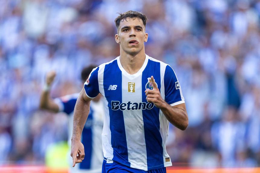 Festejos de Gabri Veiga no FC Porto-Alverca (IMAGO)
