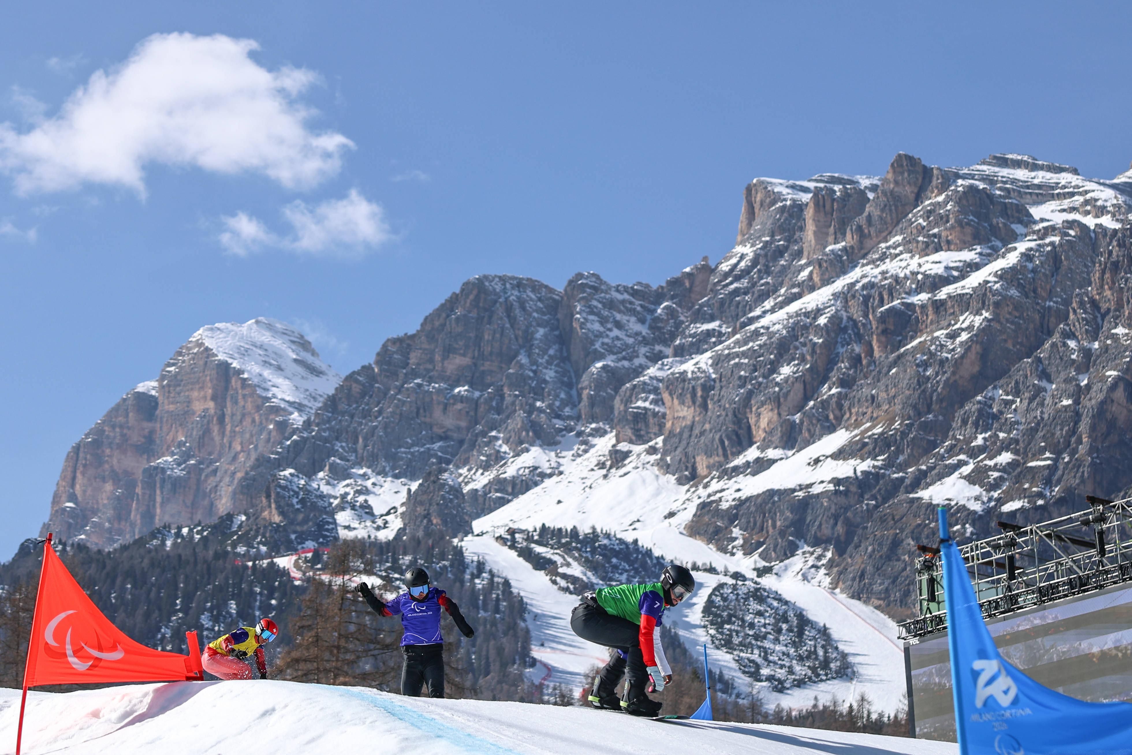 O snowboard é uma das modalidades mais populares do programa dos Jogos Paralímpicos. IMAGO