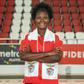 A brasileira Mayara Barcelos prolongou por mais um ano a ligação aos encarnados. Foto Benfica