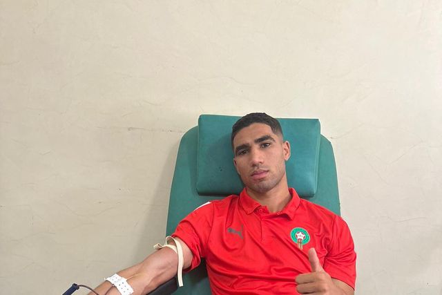 Seleção de Marrocos doa sangue para os feridos do sismo