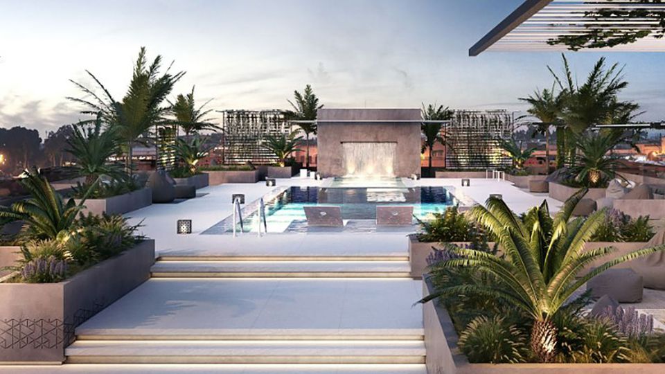 Hotel de Ronaldo em Marraquexe abriga turistas