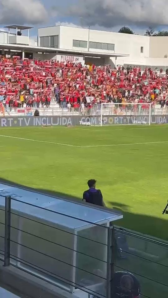 Adeptos do SC Braga recebem assim a equipa em Moreira de Cónegos