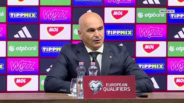 Roberto Martínez e a exibição de Rúben Neves a central: «Gostei do que ele fez»