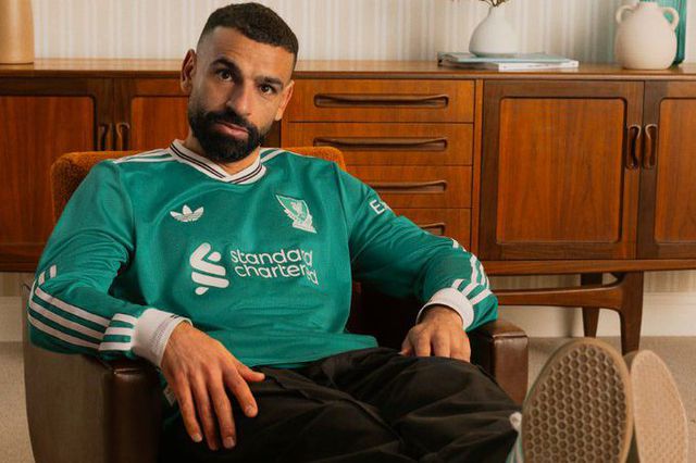 O novo terceiro equipamento do Liverpool