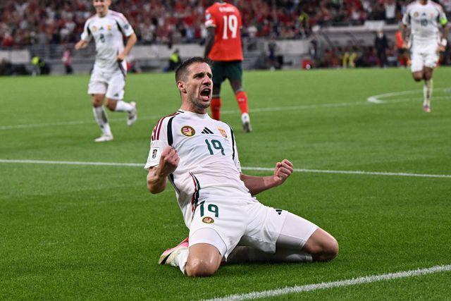 Varga marcou dois golos a Portugal. FOTO IMAGO