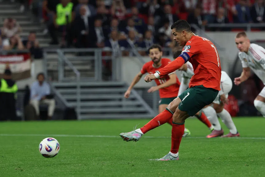 Ronaldo converte! Portugal respira na Hungria