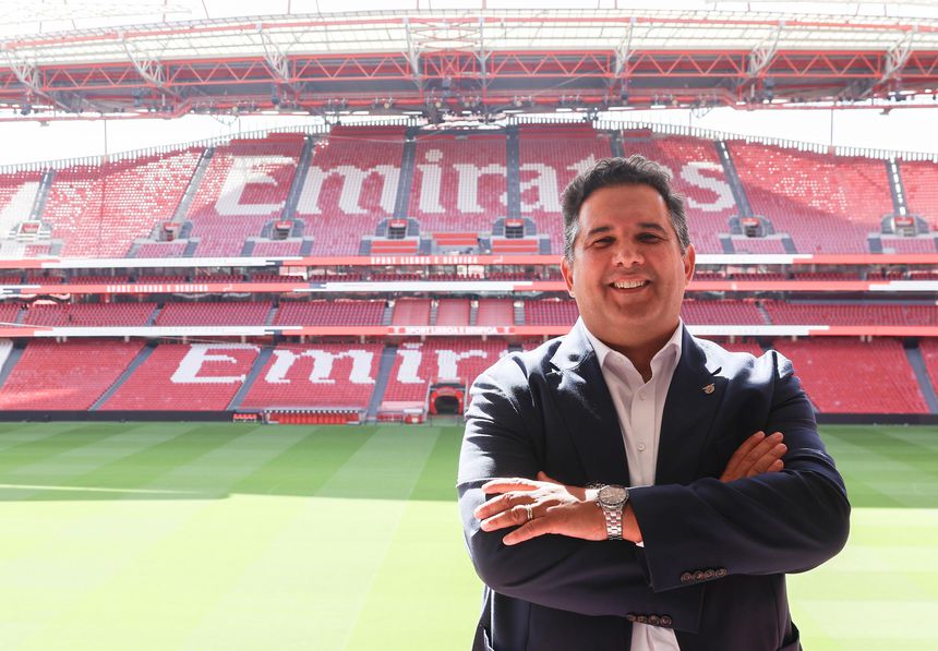Nuno Catarino, vice-presidente e CFO do Benfica — Foto: SL Benfica