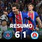 'Hat trick' de Ferrán Torres e bis de Dembélé na goleada do PSG (resumo)