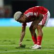 O mau estado do relvado ao intervalo do Moreirense-Benfica