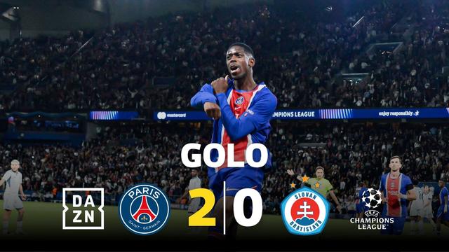 Alguém falou em Bola de Ouro? Dembélé bisa na Champions
