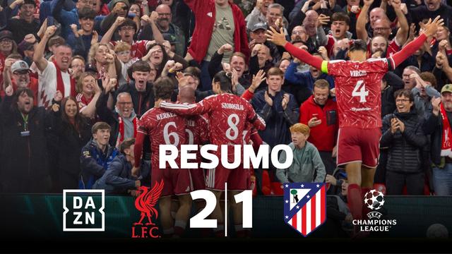 Szoboszlai e Mac Allister foram os heróis da reviravolta em Anfield (resumo)