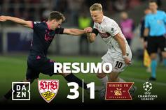 Estreia do Viking na Champions foi estragada por 'hat trick' em 12' (resumo)