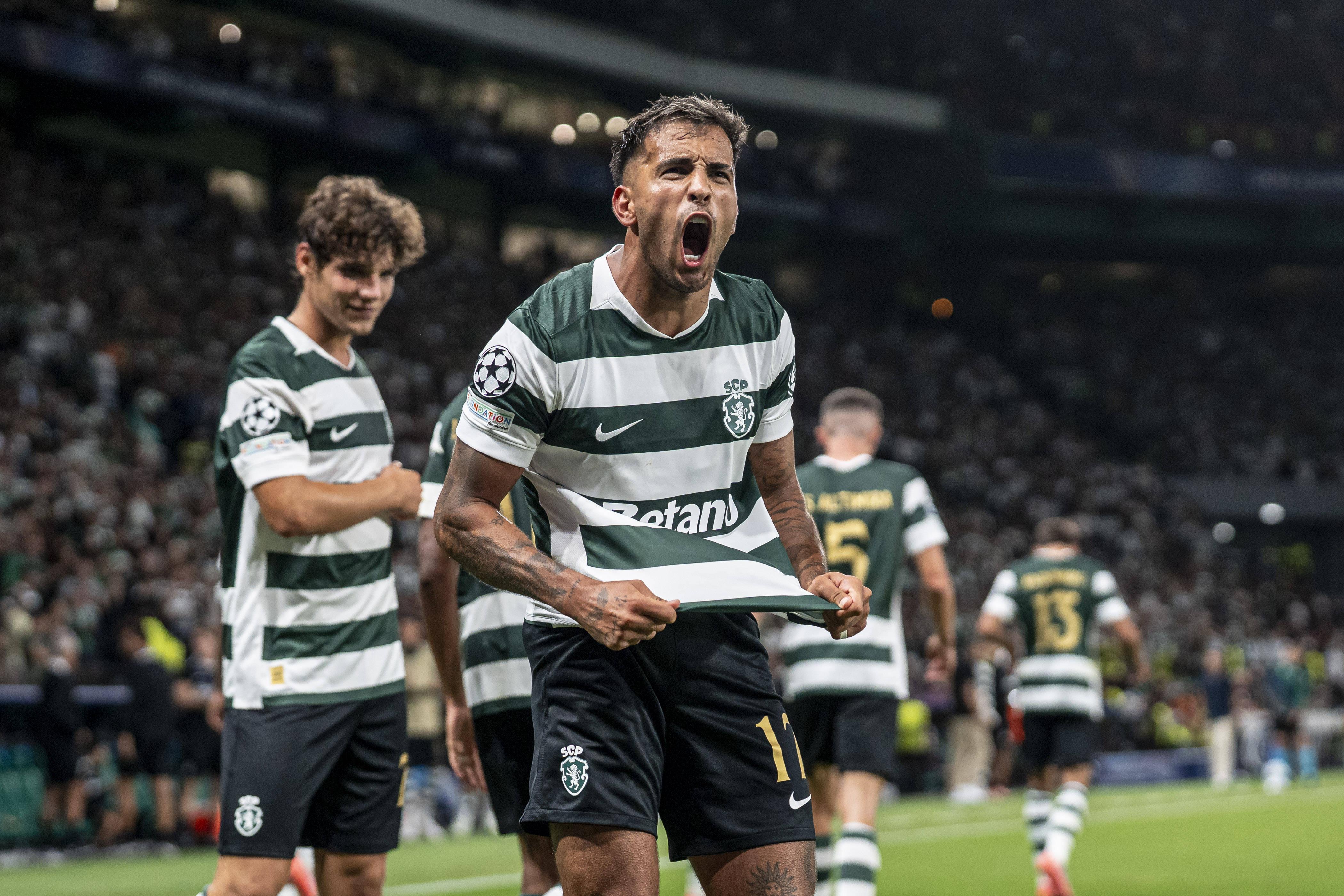 Golaço de Rodrigo Zalazar no Sporting-Galatasaray - Foto: Imago
