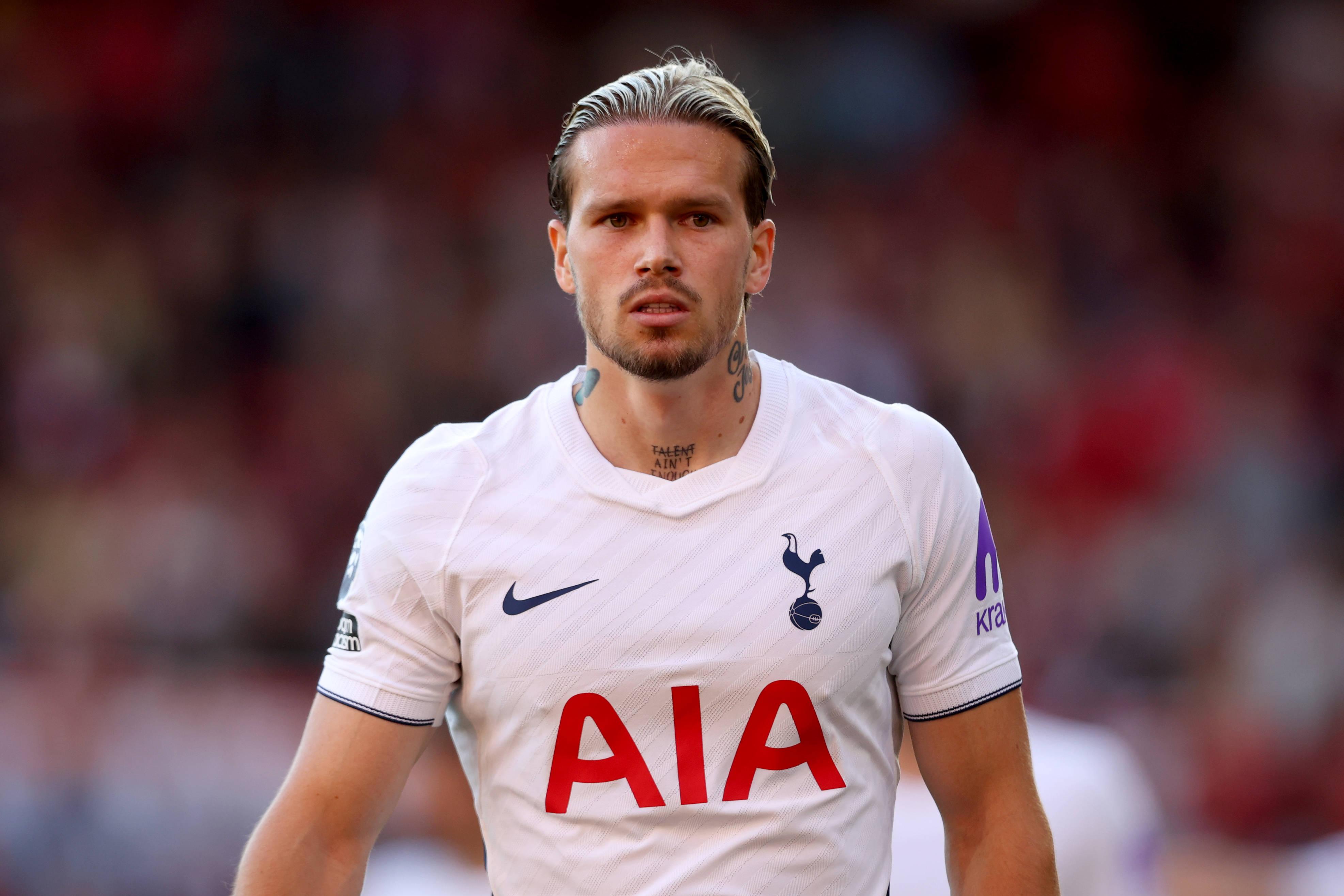 Mudryk jogou 16 minutos pelo Tottenham