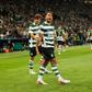 Sporting reage à desvantagem e entra a vencer na Champions