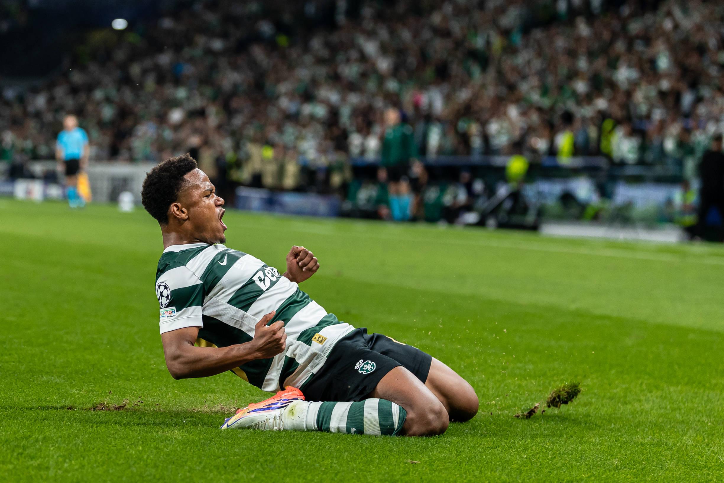 Geny Catamo no Sporting-Galatasaray - Foto: Imago