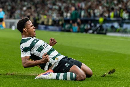 Geny Catamo, extremo
 moçambicano de 25 anos, tem contrato válido com o Sporting 
até 2029 e cláusula de rescisão de €60 milhões. Vai ser revisto em alta - Foto: IMAGO
