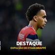O gesto que valeu a expulsão do irmão de Mbappé frente ao Betis