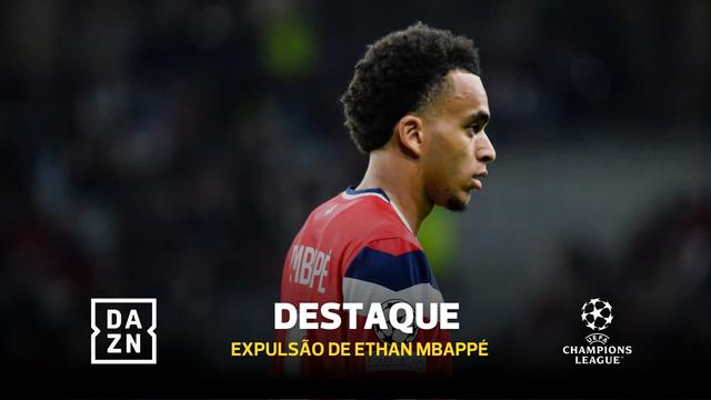 O gesto que valeu a expulsão do irmão de Mbappé frente ao Betis