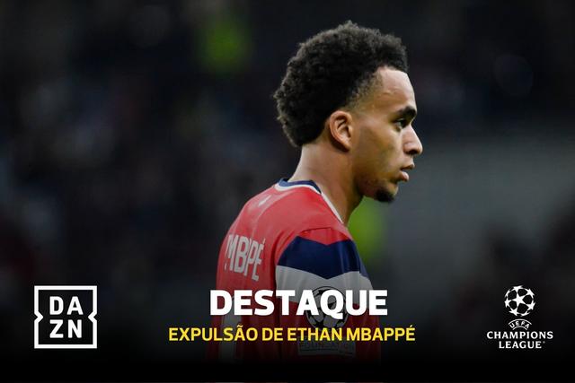 O gesto que valeu a expulsão do irmão de Mbappé frente ao Betis