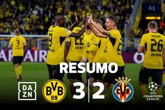 A vitória do Dortmund com autogolo de Renato Veiga (resumo)