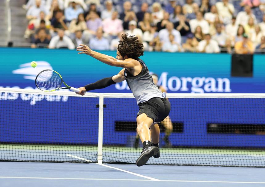 Carlos Alacaraz no US Open