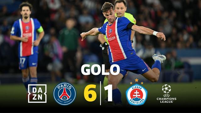 Até parece fácil: Fábian Ruiz faz o sexto do PSG de trivela