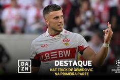 'Hat trick' em 12 minutos! Demirovic ficou perto de igualar registo de Pavlidis