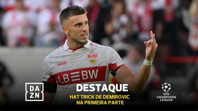 'Hat trick' em 12 minutos! Demirovic ficou perto de igualar registo de Pavlidis