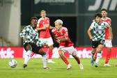 Prestianni em lance no jogo do Benfica com o Moreirense (foto: Catarina Morais/Kapta+
