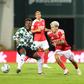 Prestianni em lance no jogo do Benfica com o Moreirense (foto: Catarina Morais/Kapta+