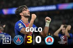 Ferrán Torres estreia-se a marcar com o PSG na Champions