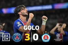 Ferrán Torres estreia-se a marcar com o PSG na Champions
