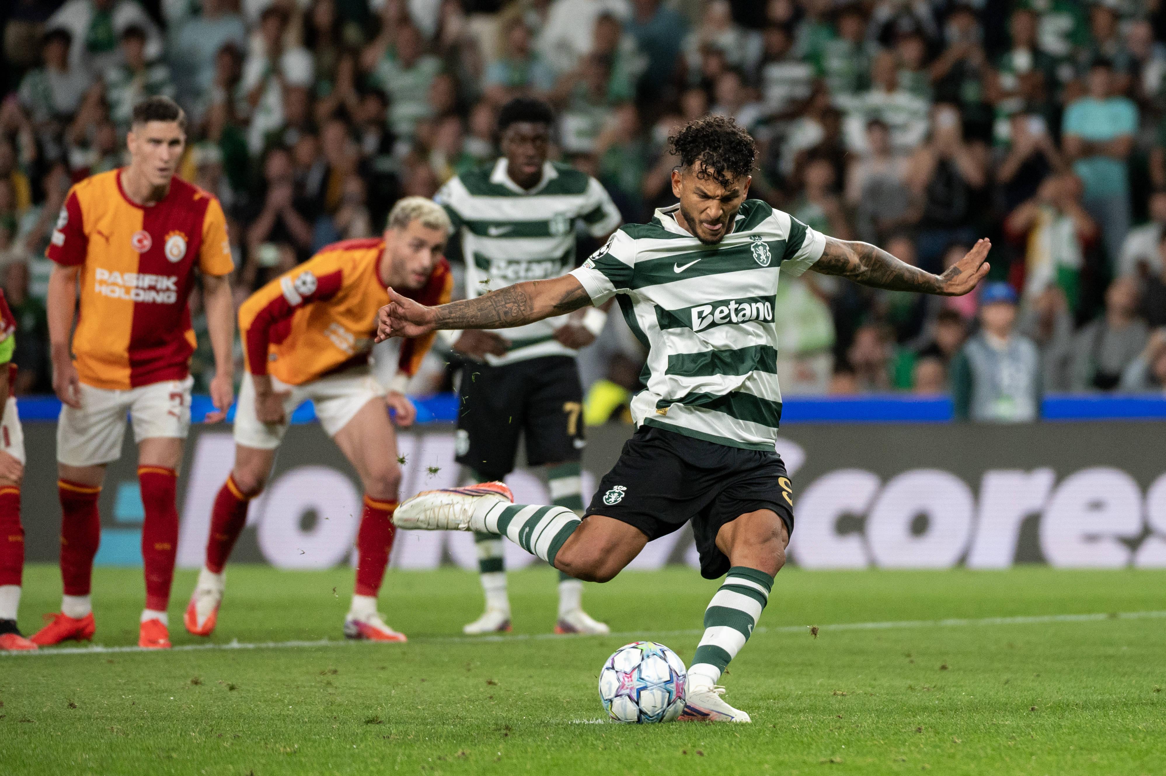 Luis Suárez converteu o penálti e colocou os leões na frente do marcador