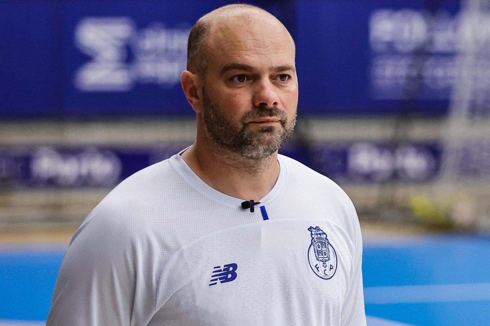 Carlos Martingo, treinador da equipa de andebol do FC Porto (Foto FCPortoSports)