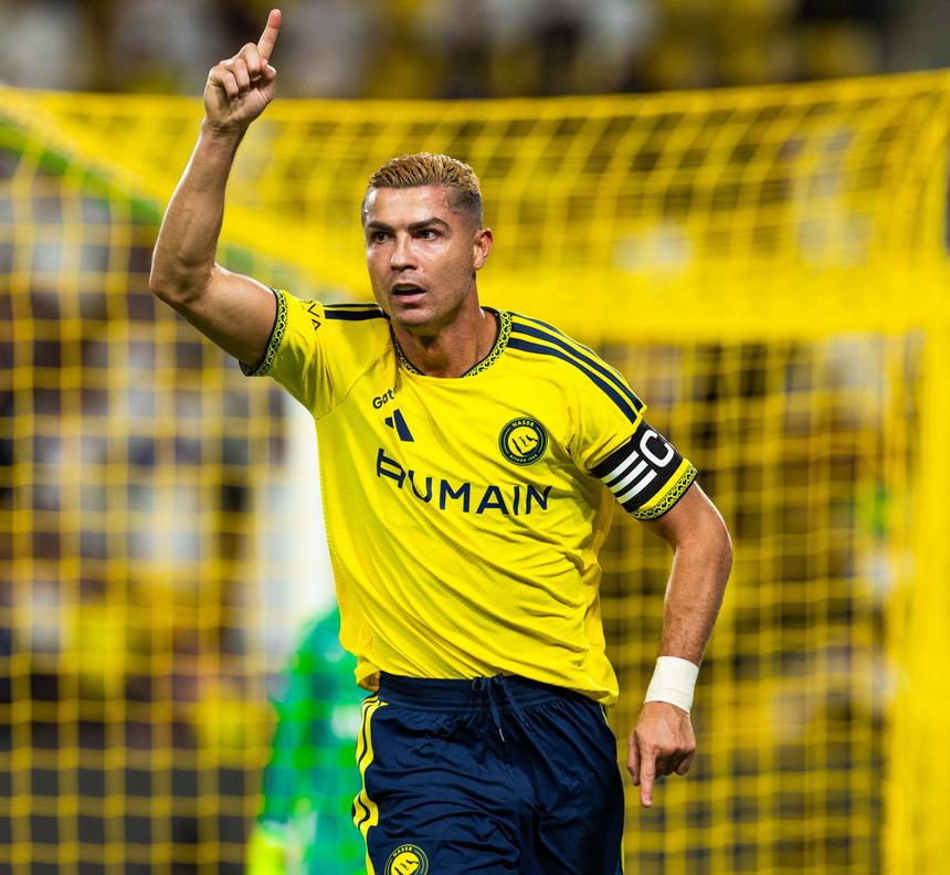 Ronaldo voltou a marcar pelo Al Nassr (Foto: Roshn Saudi League/X)
