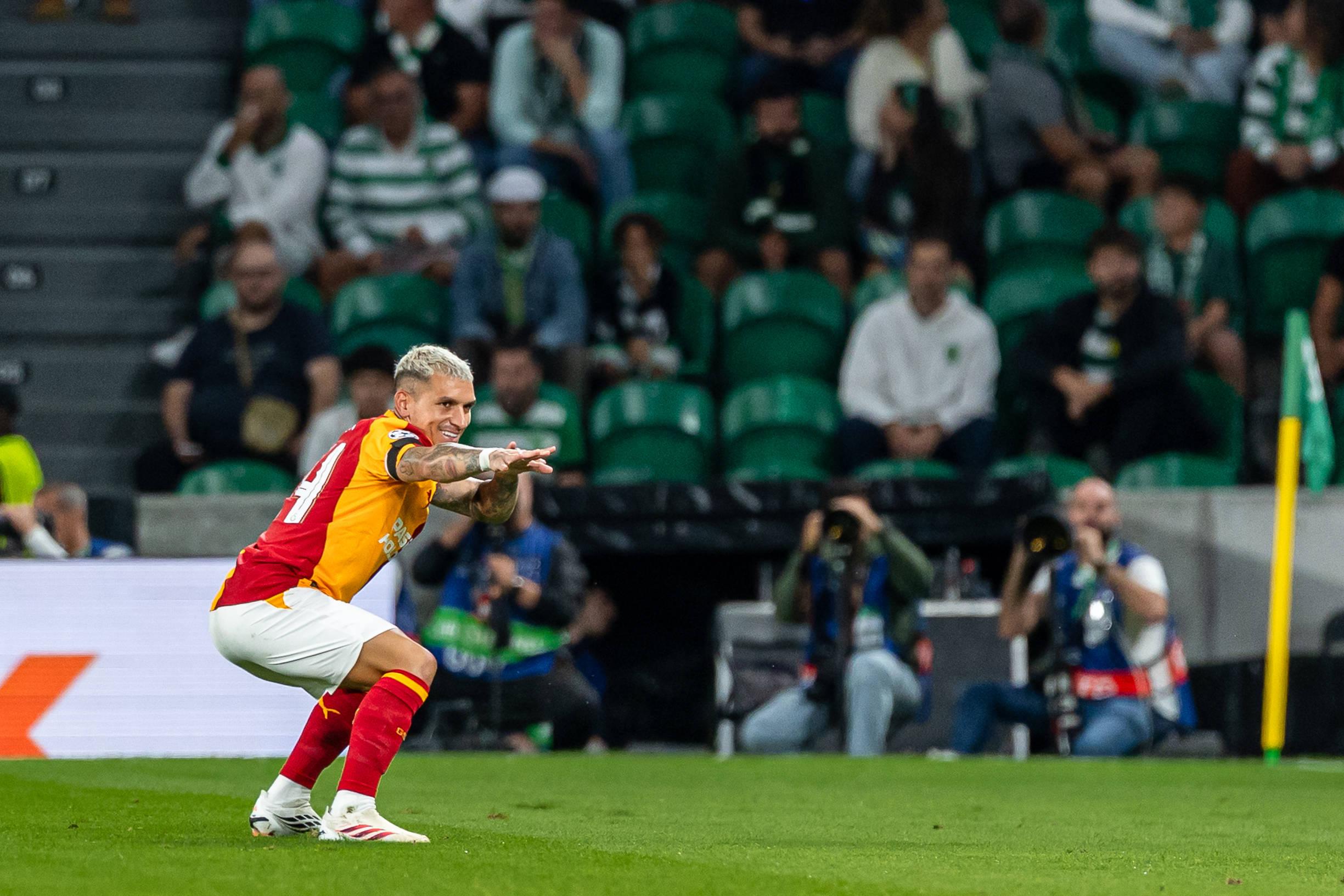 Torreira a festejar no Sporting-Galatasaray - Foto: Imago