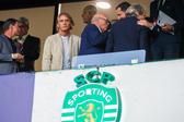 Roberto Mancini esteve em Alvalade na passada quarta-feira - Foto: José Sena Goulão/LUSA