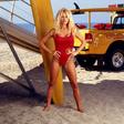 A atriz Pamela Anderson ganhou enorme notoriedade em Baywatch