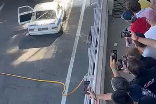 Imagens impressionantes: o incêndio no Estoril Classics - parte 2