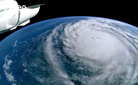 Vídeo: o furacão Milton visto do Espaço