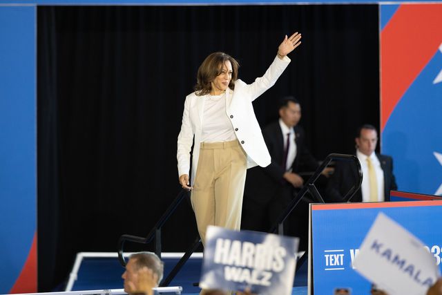Kamala Harris é fã de Fórmula 1 e tem um favorito