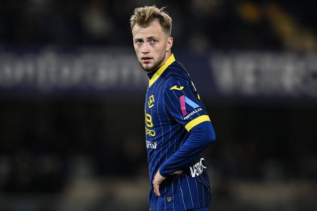 Casper Tengstedt esteve emprestado ao Hellas Verona pelo Benfica. Foto: IMAGO