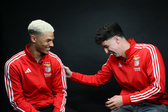 Alexander Bah e Manu Silva - Foto: SL Benfica